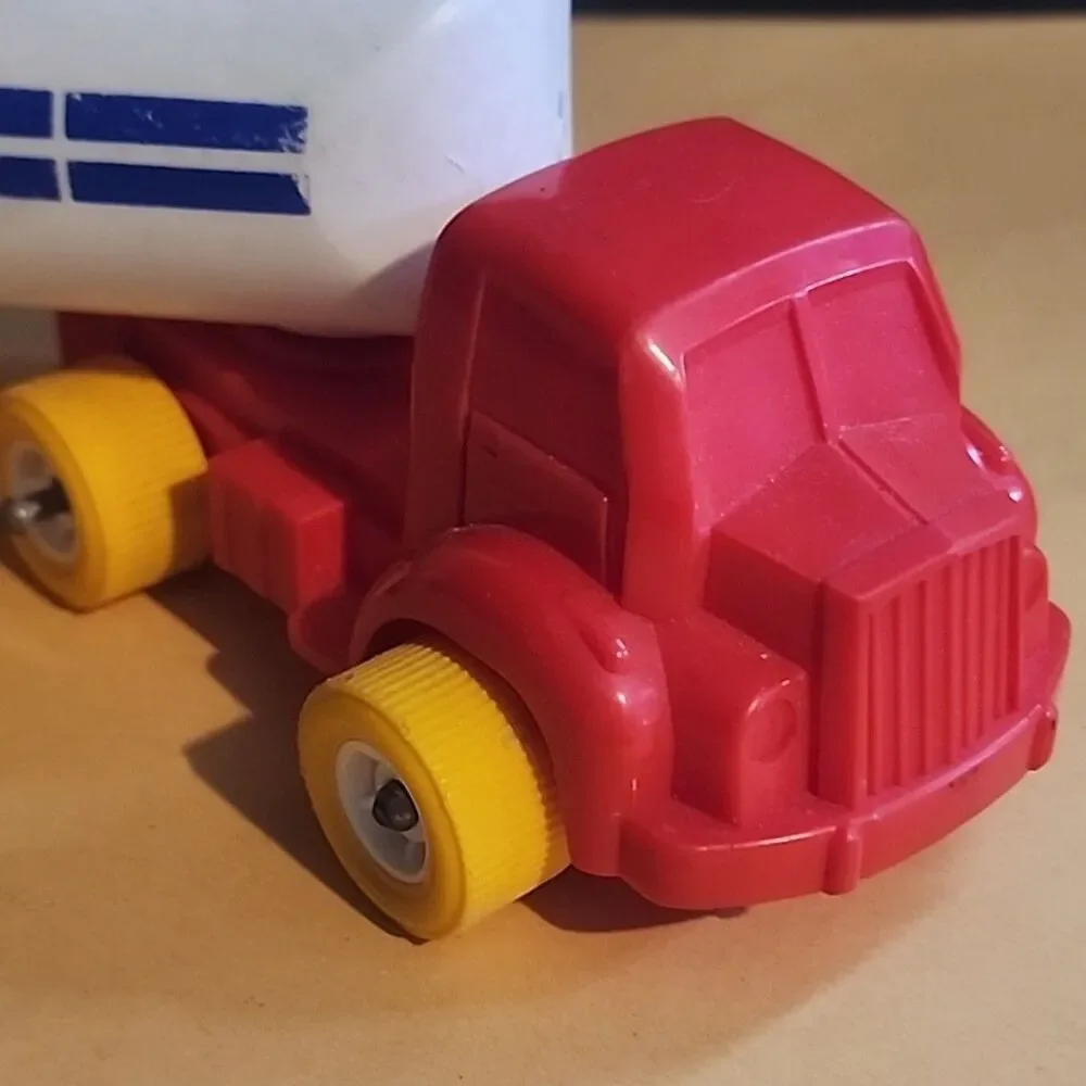Aral Tanker Toy Truck Vintage Viking Plastic made in Sweden.